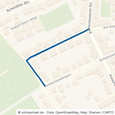 August-Klein-Straße Saarbrücken St Johann 