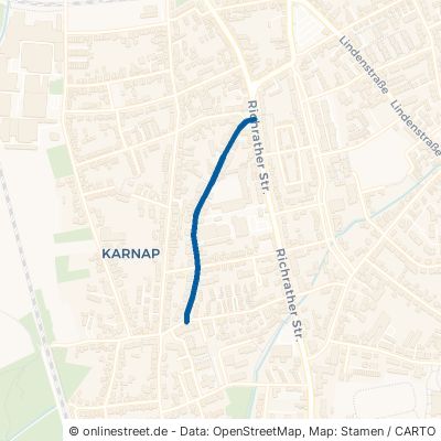 Verbindungsstraße Hilden Karnap 