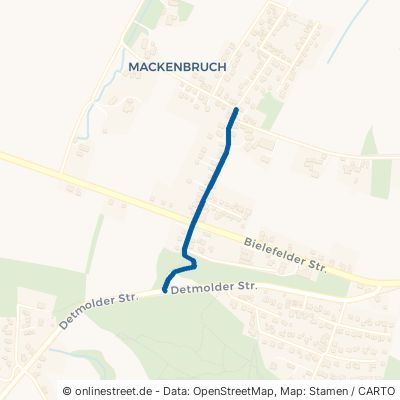 Bergstraße Oerlinghausen Helpup 