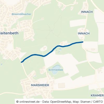 Heilbrunner Weg Maitenbeth Innach 