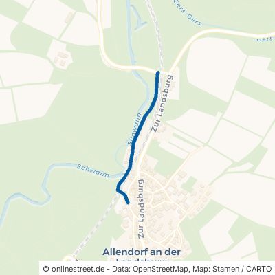 Schwalmweg Schwalmstadt Allendorf 