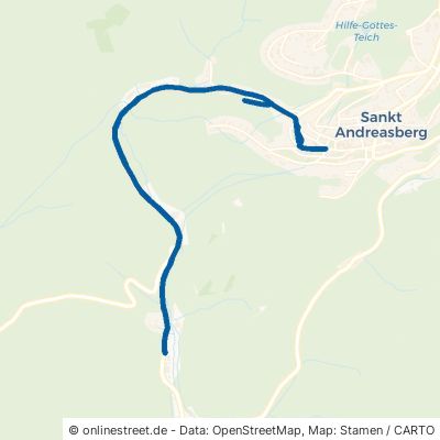 Mühlenstraße Braunlage Sankt Andreasberg 