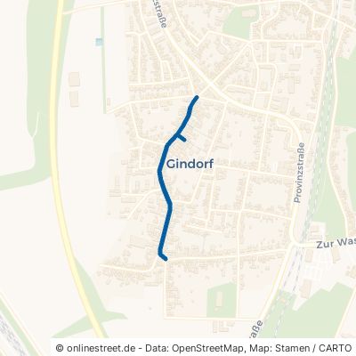 Friedensstraße Grevenbroich Gindorf 