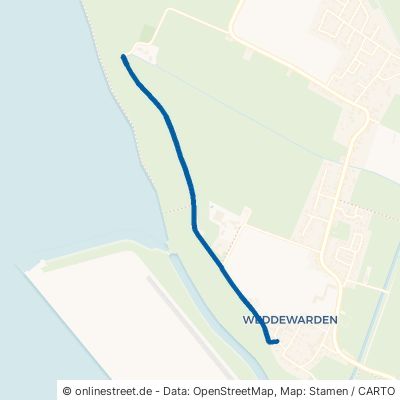 Strompfad Bremerhaven Weddewarden 