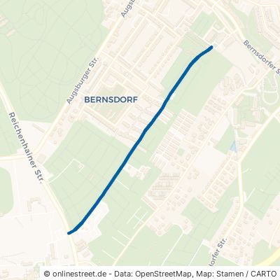Ziegelweg Chemnitz Bernsdorf 
