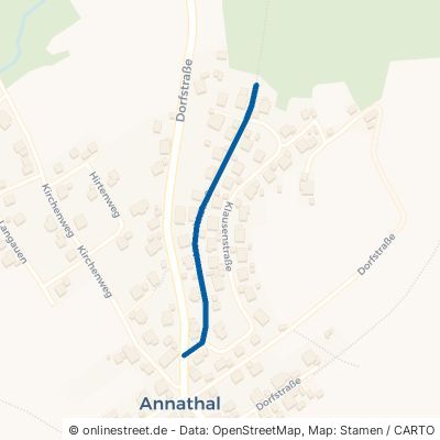 Neureithstraße Mauth Annathal 