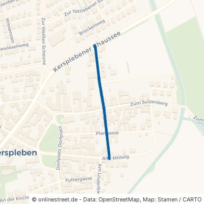 Zum Kleinen Dorfplan Erfurt Kerspleben 