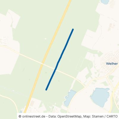 Brunftacker-Richtweg Ubstadt-Weiher Weiher 