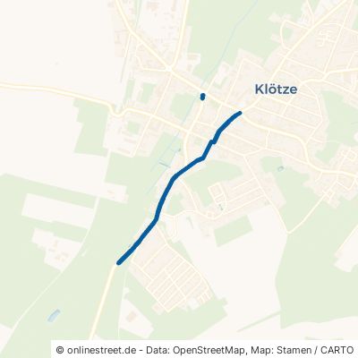 Oebisfelder Straße Klötze Altmark 