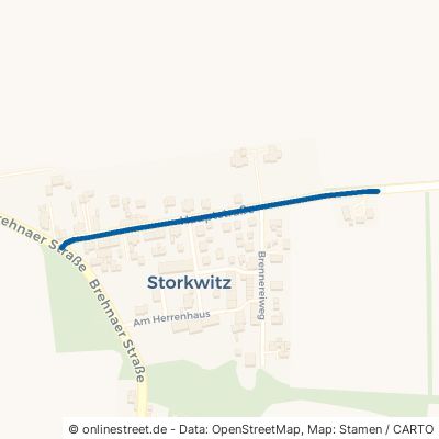 Hauptstraße Delitzsch Storkwitz 