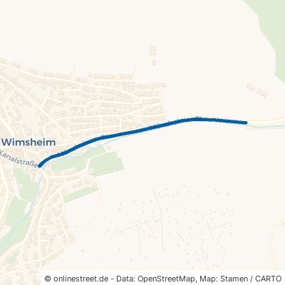 Mönsheimer Straße Wimsheim 