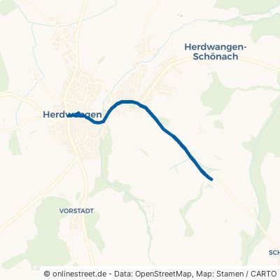Dorfstraße Herdwangen-Schönach Herdwangen 