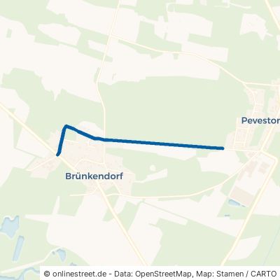 Mühlenweg Höhbeck Brünkendorf 