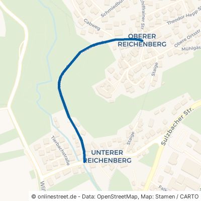 Neue Straße Oppenweiler Reichenberg 