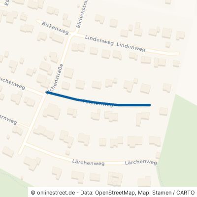 Tannenweg Oerlinghausen Helpup 
