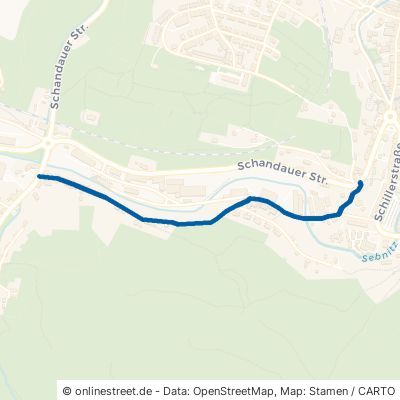 Hainersdorfer Weg Sebnitz Hofhainersdorf 