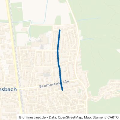Schubertweg Hemsbach 