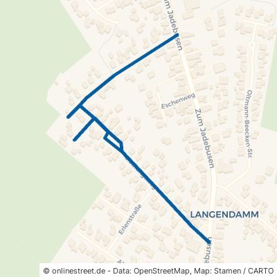 Siedlungsweg Varel Langendamm 