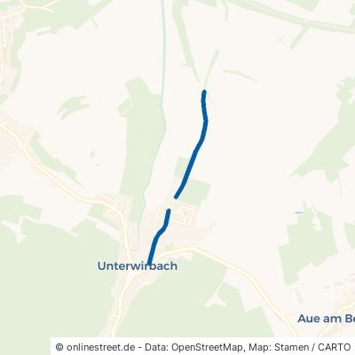 Schwarzaer Straße Saalfeld (Saale) Unterwirbach 