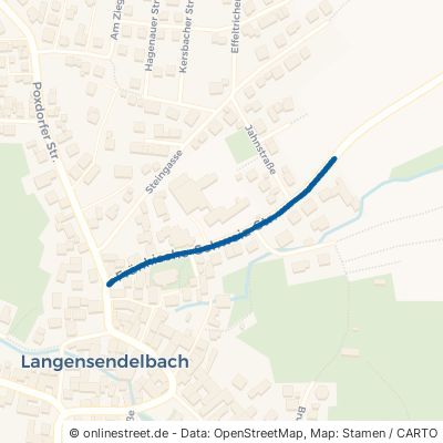 Fränkische-Schweiz-Straße Langensendelbach 