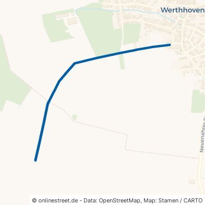 Werthhovener Straße Wachtberg Werthhoven 