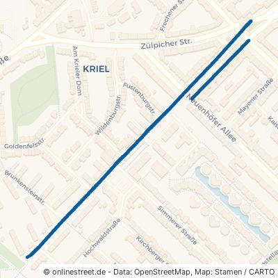 Hermeskeiler Straße Köln Sülz 