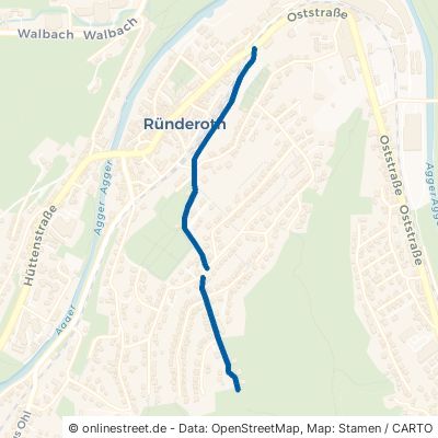 Rauscheider Straße Engelskirchen Ründeroth 