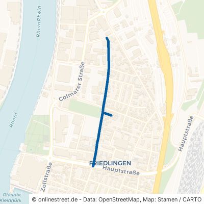 Blauenstraße Weil am Rhein Friedlingen 