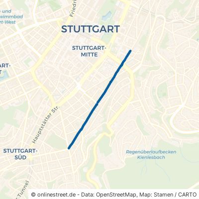 Olgastraße 70180 Stuttgart Süd Süd