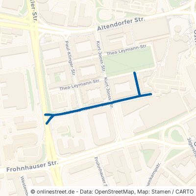 Helmut-Käutner-Straße 45127 Essen Westviertel Stadtbezirke I