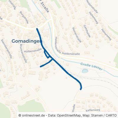 Bahnhofstraße Gomadingen 