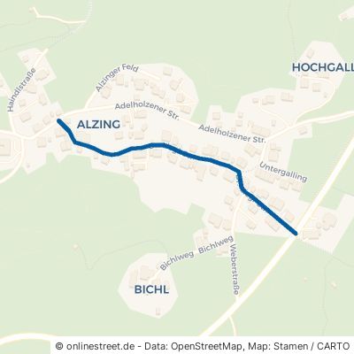 Dr.-Liegl-Straße Siegsdorf Alzing 