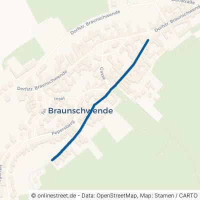 Schulstraße Braunschwende Mansfeld Braunschwende 