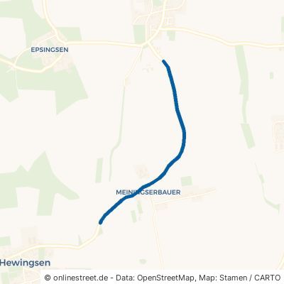 Hewingser Weg Soest Meiningsen 