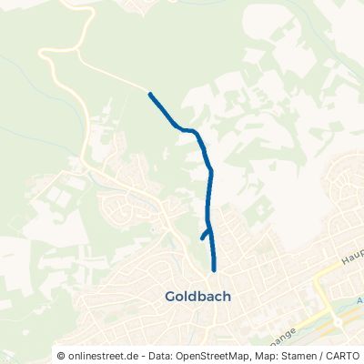 Unterafferbacher Straße Goldbach 