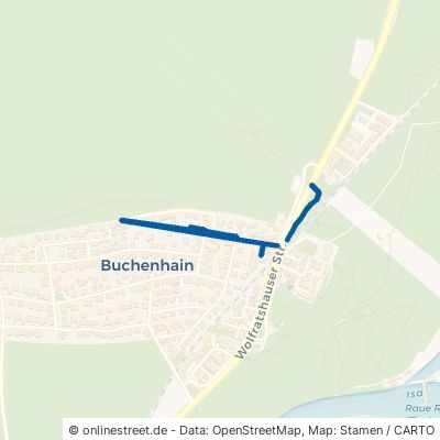 Forststraße Baierbrunn Buchenhain 