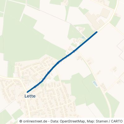 Clarholzer Straße Oelde Lette 