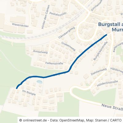 Burgweg 71576 Burgstetten Burgstall 
