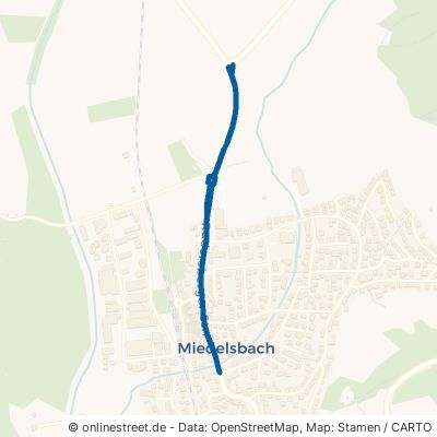 Rudersberger Straße Schorndorf Miedelsbach 