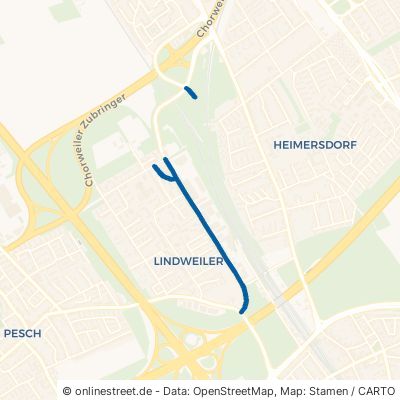 Unnauer Weg Köln Lindweiler 