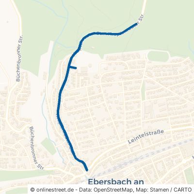 Krapfenreuter Straße Ebersbach an der Fils Ebersbach 