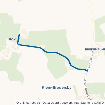 Royumer Weg Brodersby Brodersby 