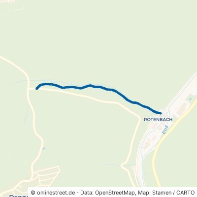 Schwabstichweg Neuenbürg Dennach 