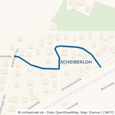 Scheiberlohstraße Stephanskirchen Eitzing 