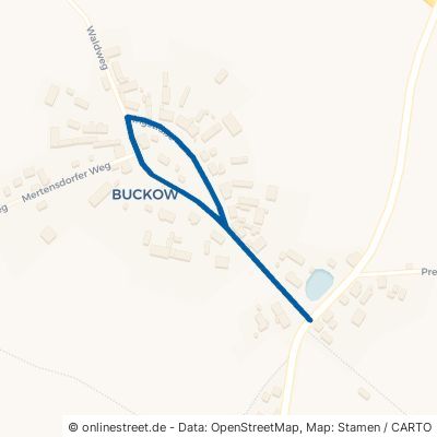 Ringstraße Kümmernitztal Buckow 