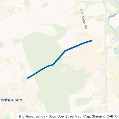 Hans-Böckler-Straße Hiddenhausen Schweicheln-Bermbeck 