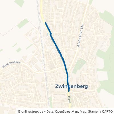 Darmstädter Straße Zwingenberg 