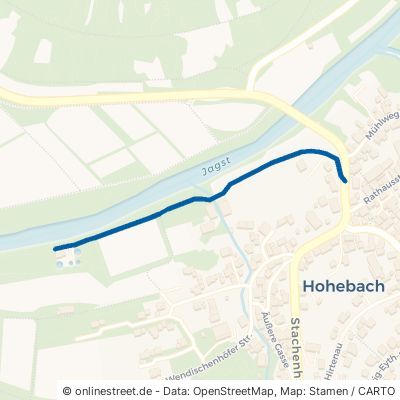 Jagstweg Dörzbach Hohebach 