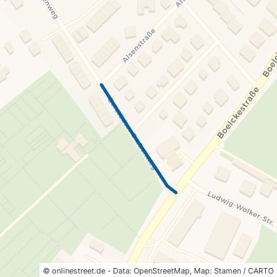 Berstädter Grabenweg Wiesbaden Mainz-Kastel 
