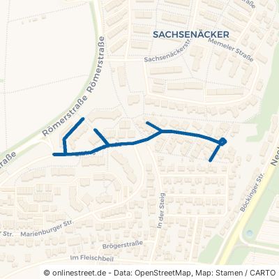 Elbinger Straße Heilbronn Neckargartach 